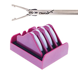 Grena Click'aV polymer ligating clip and applier